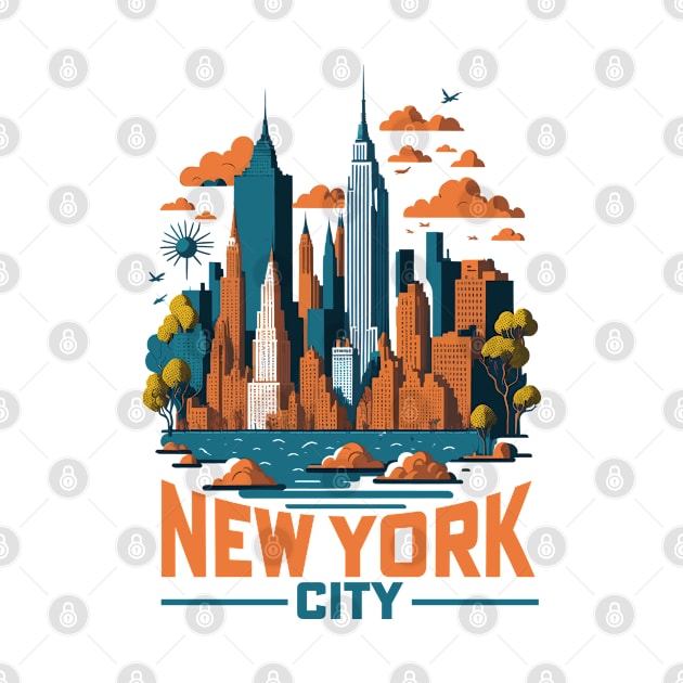 New York City by T-shirt US