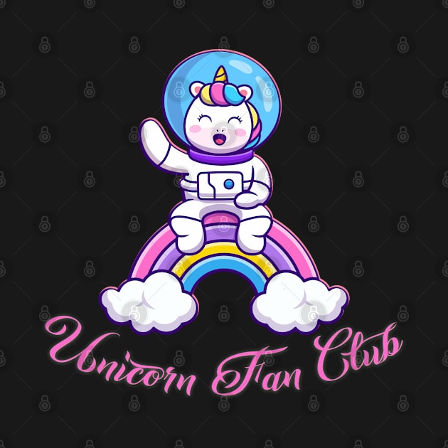 Unicorn Fan Club by capo_tees