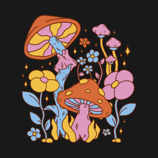 Hippie Mushroom T-Shirt