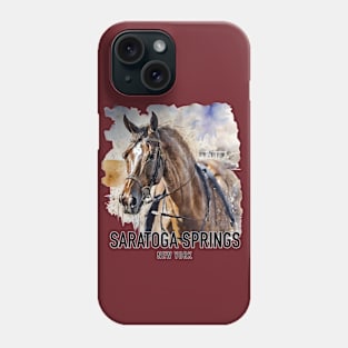 Saratoga Springs Horse Love Phone Case