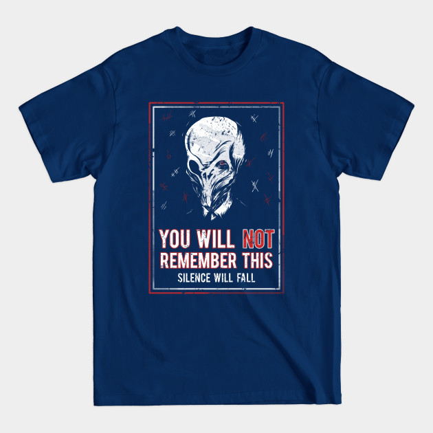 Discover You will NOT remember this! - Doctor Who - T-Shirt