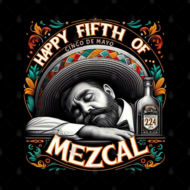 Happy Cinco de Mayo Funny Fifth of Mezcal Naps by Truth or Rare