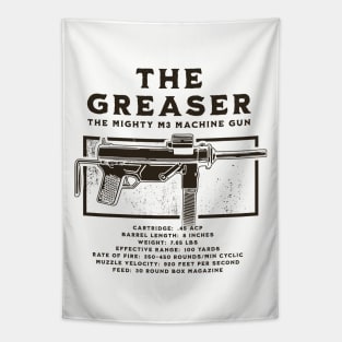 The Greaser - M3 Submachine Gun Tapestry