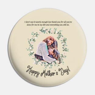 love | happy mother day Pin