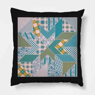 Joy Quilt Block Pillow