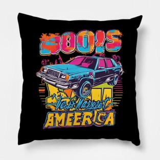 80s-fashion Pillow