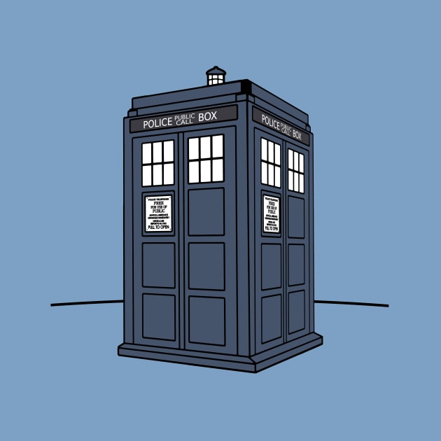 Tardis (Doctor Who) by Yolanda84