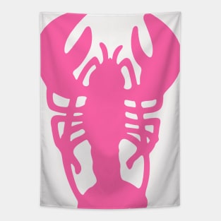 Pink Lobster Tapestry