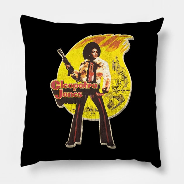 Cleopatra Jones Pillow by darklordpug