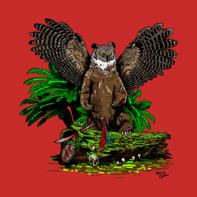 Owl Bear by Harley Warren