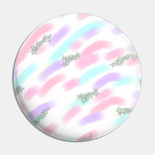 Colorful watercolor abstract glitter sparkle art Pin