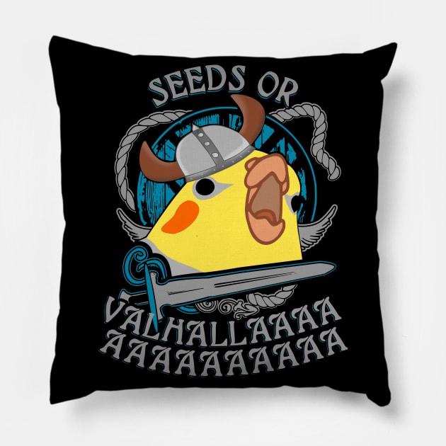 seeds or valhalla Pillow by FandomizedRose