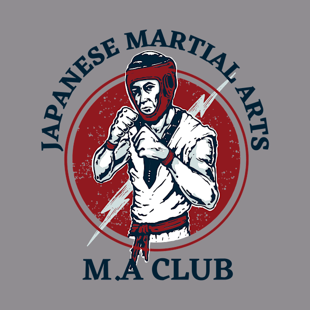 Martial Arts Club T-Shirt by Melchi