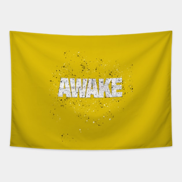 Awake Not Woke Tapestry by Angelic Gangster