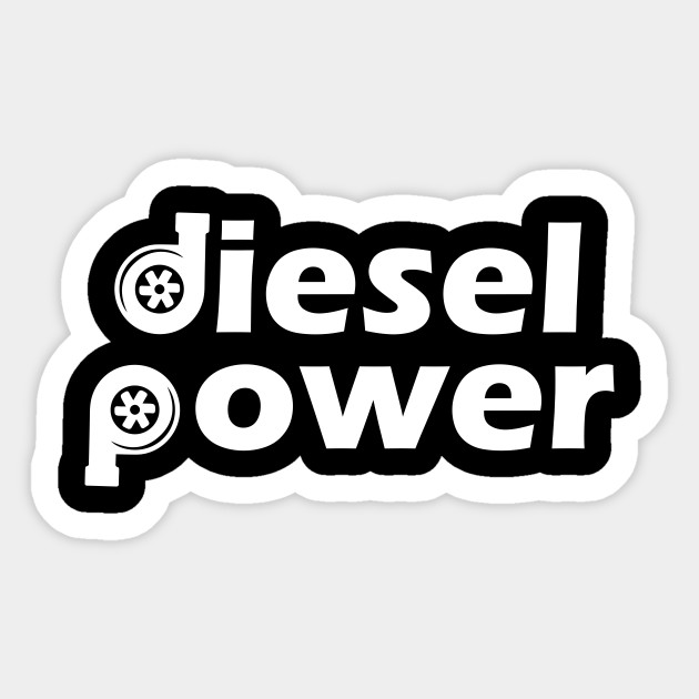 Diesel Power Turbocharger Turbo American Diesel Sticker TeePublic