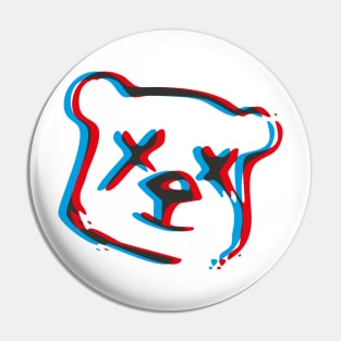 3D Bear Logo - DEADZOO Pin