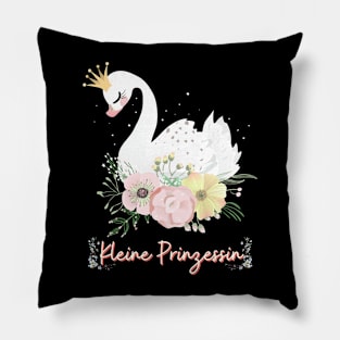 Schwan Kleine Prinzessin Blumen Süß Pillow