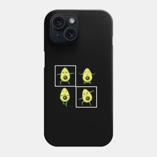 'Yoga and Avocados' Amazing Avocados Lover Gift Phone Case