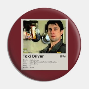 Taxi Driver Movie Best Scene Pin