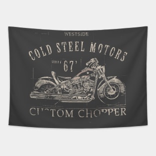 custom chopper Tapestry