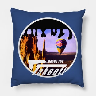 Get Ready For Takeoff Pillow