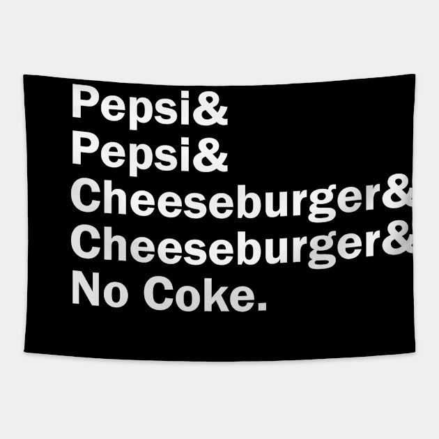 Funny Names x Pepsi Pepsi No Coke Saturday Night Live Tapestry by muckychris