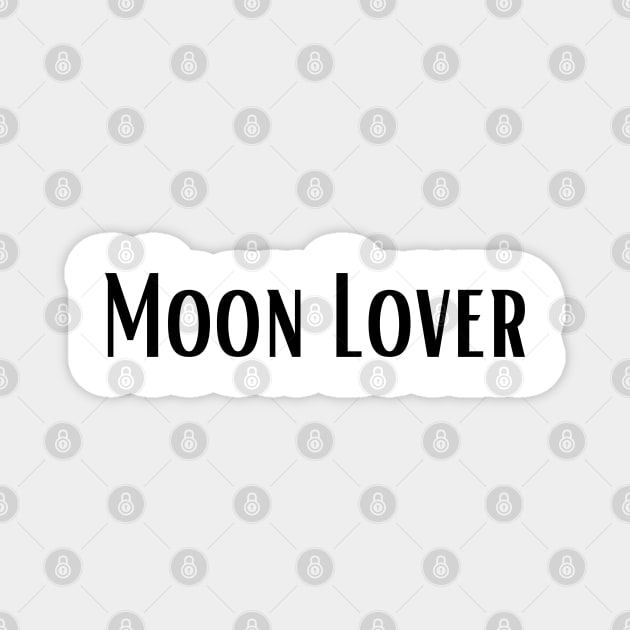 Moon lover Magnet by Serotonin