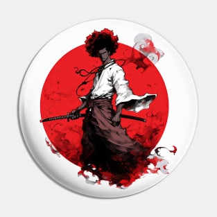 Yasuke Afro Samurai Pin