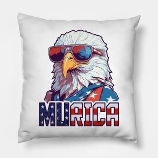 MURICA - Bald eagle number two Pillow