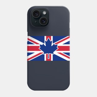 Canada - U.K. Flag Mashup 2 Phone Case