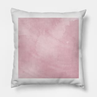 Clouds of rose pink Pillow