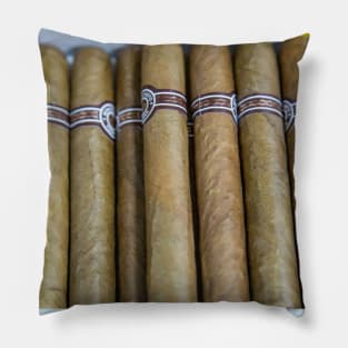 Cuba. Havana. Lots of Cigars. Pillow