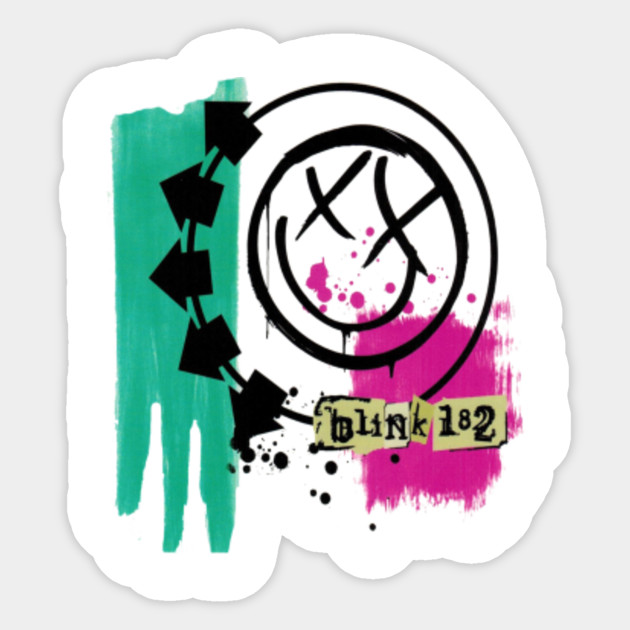 Blink 182 Blink 182 Sticker Teepublic Au