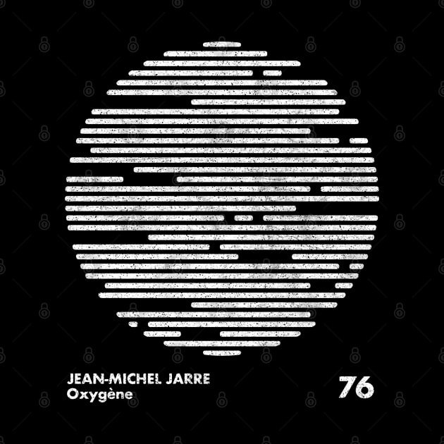 Jean-Michel Jarre / Oxygene / Minimal Graphic Design Tribute by saudade