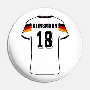 Jurgen Klinsmann Jersey Pin