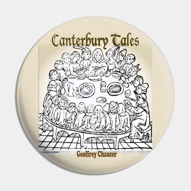 Canterbury Tales Pin by KayeDreamsART