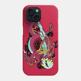 Oriental dragon Phone Case