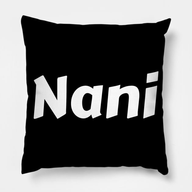 Nani Pillow by pmeekukkuk