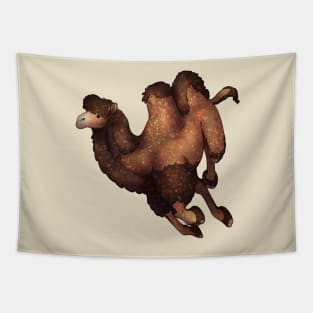 Cozy Bactrian Camel Tapestry