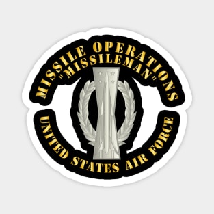 USAF - Missile Operations - Missileman - Basic Magnet