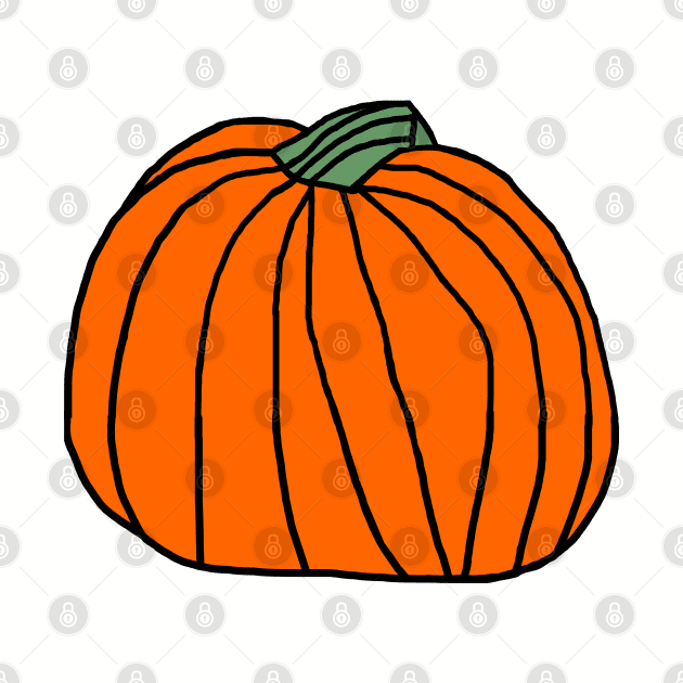 One Big Orange Pumpkin by ellenhenryart