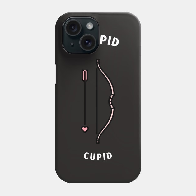 stupid  cupid Phone Case by busines_night