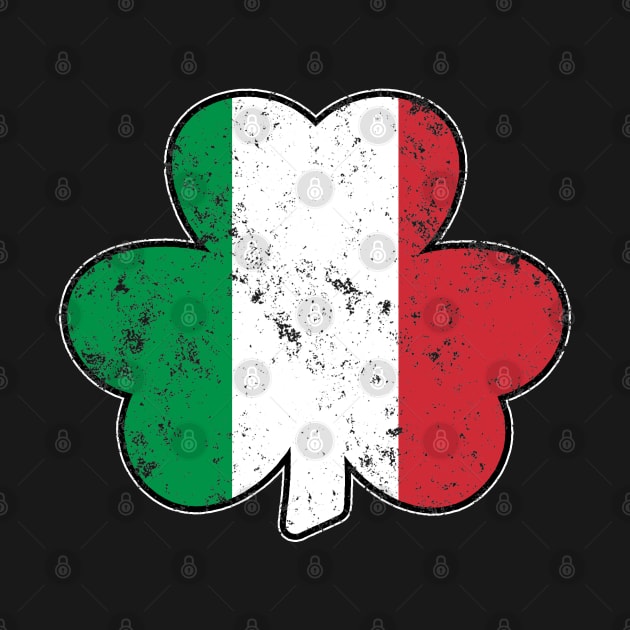 Irish Italian Shamrock Irish Italian Pride Italian Flag by graphicbombdesigns