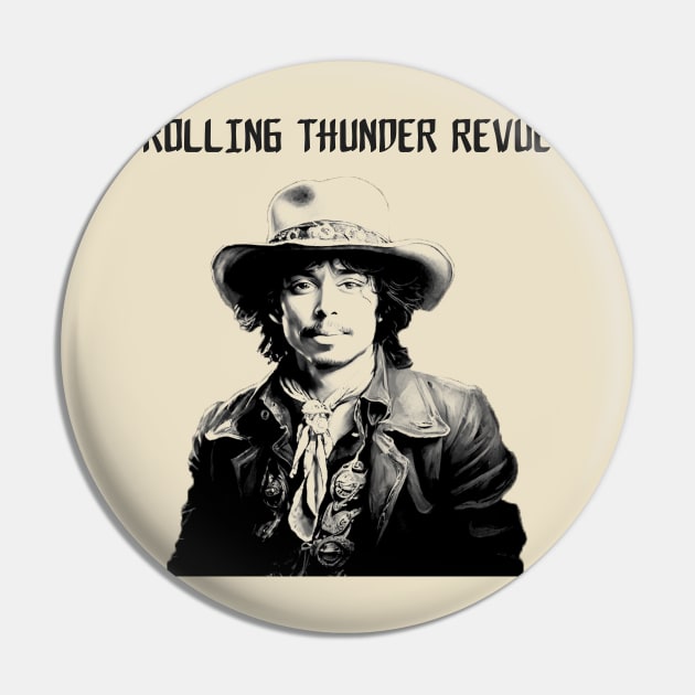 Rolling Thunder Revue Pin by Moulezitouna