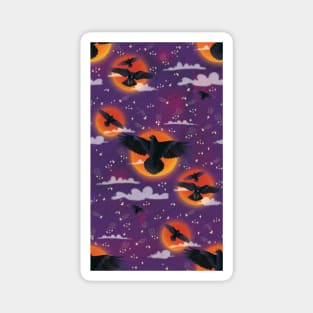 Ravens & Blood Moon Magnet