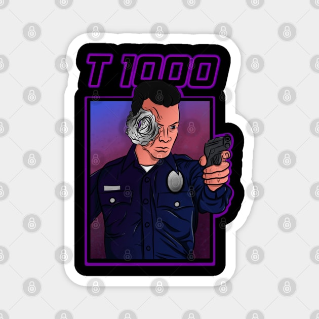 T1000 Magnet by wet_chicken_lip