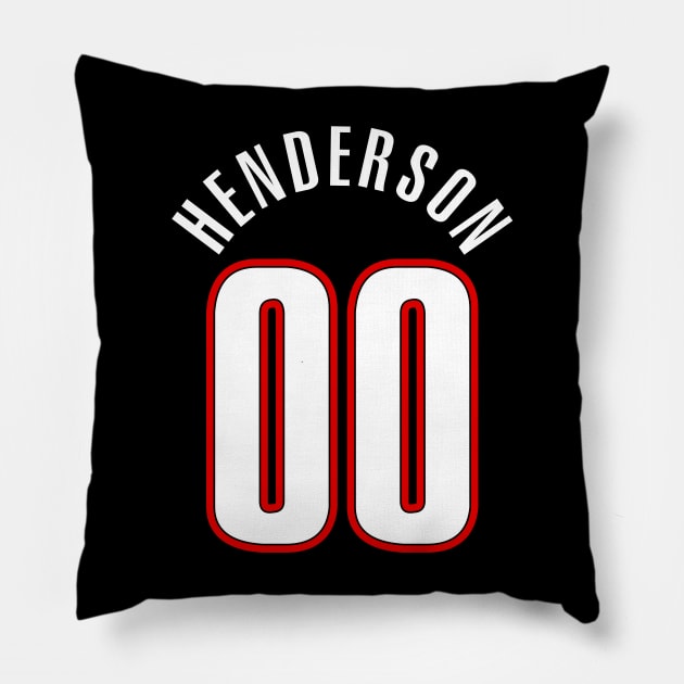 NBA Draft 2023 no.3 Pillow by Buff Geeks Art