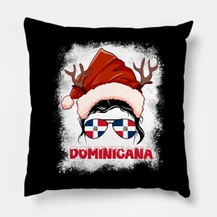 Dominicana girl, Dominican Christmas gift , Regalo Navidad Dominicana Pillow