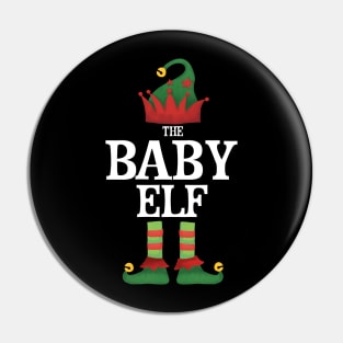 Baby Elf Matching Family Group Christmas Party Pajamas Pin