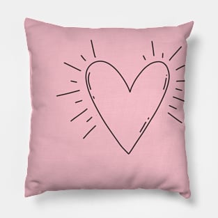 Heart one love Pillow